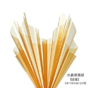 Kertas Buket Reflection Wrapping Plastic Cellophane Transparan Ecer KB6088