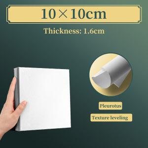 100% Cotton Canvas Board Painting Plain White Stretched Canvases with Wooden Frame for Acrylic Oil Paint Multiple Size