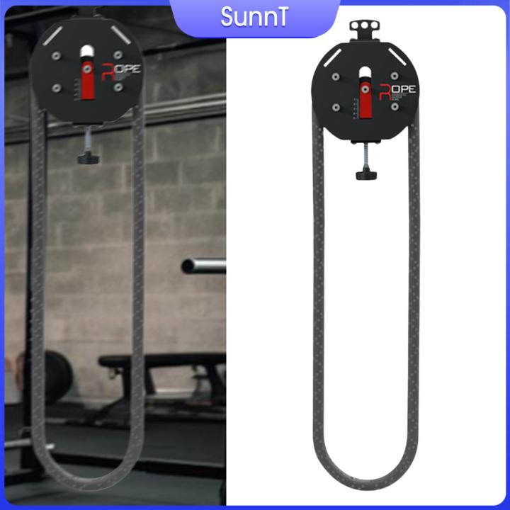 SunnT Endless Rope Trainer Cable Pulley System Machine for Workout Full ...