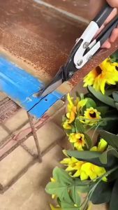 Kéo cắt tôn mỏ nghiêng 10 inch – Lưỡi thép hợp kim sắc bén cắt mạnh bền bỉ cho mọi công trình