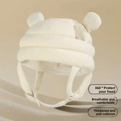 GTRBFDS 360 Head Protection Baby Walking Protective Hat Anti Fall Anti-collision Thick Protective Helmet Breathable Head Protector