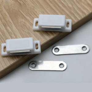 Strong Magnetic Door Catch Ultra Thin for Door Cabinet Cupboard Closer Hidden Cabinet Catch Furniture Hardware
