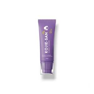 KOJIE-SAN Kojiebright Sunscreen SPF 50 PA+++ dengan Kojic Acid & Niacinamide - Tahan Air & Tahan Keringat untuk Kulit Kering dan Kusam 40gr