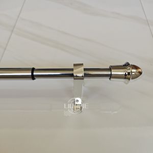 LIONPIE Horizontal curtain rod hook type full set of thickening accessories 70-120cm or 120-210cm