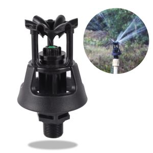 LIANG 2pcs 360 Degree Rotary Watering Sprinkler Plastic Durable Garden Irrigation Nozzle Landscape Sprayer Universal Wobbling Sprinklers Farm Field Orchard