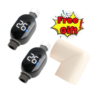 Free Gift 4Pcs Faucet Thermometer Shower Water Thermometer with LCD Display Bath Thermostat Touch Temperature Measurement
