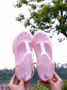 [Free Shipping] VEBLEN Womens Clogs Summer New Outdoor Closed-Toe Slippers Thick-Soled Non-Slip Beach Shoes 6601