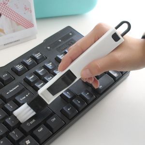 gdplus 2in1 Plastic Mini Cleaning Brush na may Dustpan para sa Keyboard Kitchen Desk & Window