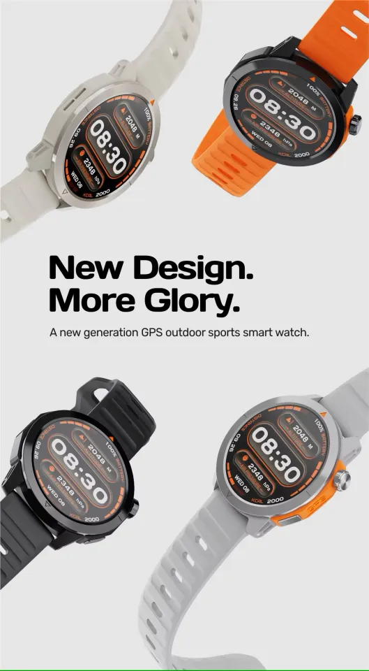 New Supercalla MG03 GPS Smartwatch BT Call Waterproof Relojes