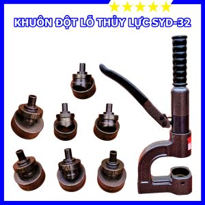 Khuôn đột thuỷ lực cầm tay SYD-32  chuyên dụng cho thợ  hàng nội địa cao cấp