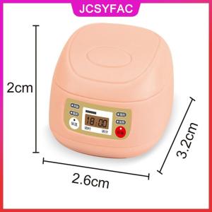 JCSYFAC 1 Bộ 1:12 Dollhouse thu nhỏ Nồi cơm điện lò vi sóng Máy ép trái cây hấp trứng Nguồn cung cấp nhà bếp mô hình trang trí nội thất đồ chơi nhà búp bê phụ kiện