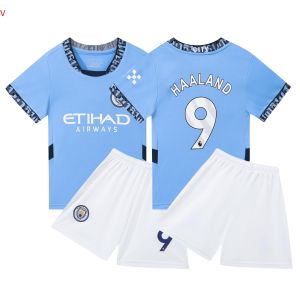 【Recommended】® European Cup Jersey Children Harness Star Soccer Suit Set Baby Primary School Football Training Class Team Uniform Kindergarten