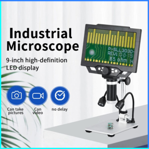 PENGIRIMAN JAKARTA Meterk Mikroskop Digital 12MP 1600X dengan Monitor & Metal Stand G1600 / mikroskop digital buat servis hp pembesar laboratorium