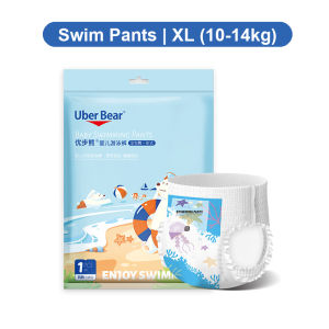 【JJ HOME】[Bundle of 10/20]Uber Bear Baby Swim Diapers / Disposable Waterproof Swim Pants for Babies and Toddlers