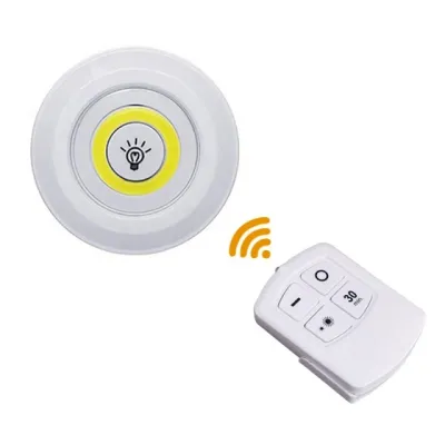 ✨One Button Multi Control ✨Super Bright COB LED Night Light Adjustable Wireless Remote Control Energy Saving Stick On for wardrobes bookshelves Bathrooms Dormitories All-Season Use