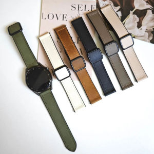 สายนาฬิกาหนังสำหรับ Coros Pace 4 สายนาฬิกาข้อมือซิลิโคน Band Magnetic Buckle Bracelet Watchband