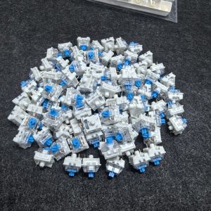 INNEED 20Pcs Dustproof Mechanical Keyboard Switches Linear Plastic Keyboard Switches  Silent Switch Replacement Parts Mechanical Keyboard