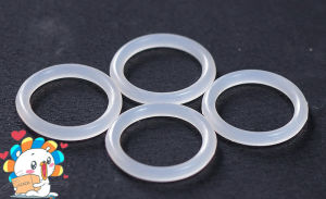 Vòng Đệm Chữ O Chịu Nhiệt Gioăng Cao Su Silicone Cấp Thực Phẩm Màu Trắng OD:5 ~ 90Mm Độ Dày 2MM Đường Kính Dây