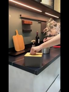 Tissue Box Spring Support Automatic Lifting Spring Loaded Tissue Holder Bracket For Tissue Container Durable