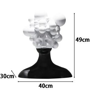 xpkQ Modern Ornaments Interior Miniature Sculptures Desk Accessories Miniatures Bedroom Decoration Luxury Room Decor Holiday Gifts 5B9Z4
