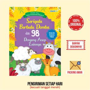 Buku Cerita Serigala Berbulu Domba & 98 Dongeng Aesop Lainnya