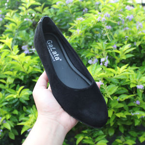 BLACK PANDA Wanita Sepatu Flat Shoes POLOS Ukuran 37-41
