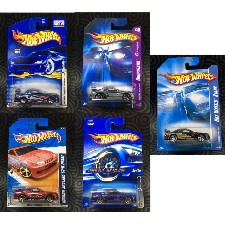 Hot Wheels Nissan Skyline DROPSTARS 5/5 ミニカー Hot Wheels Nissan
