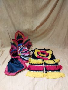 [Termurah !!] 1 set paket mainan anak barongan + celana tinggal pakai berbagai ukuran variasi