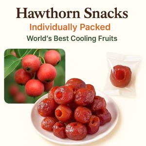 Seedless Hollow Hawthorn Sweet And Sour Appetizing Supplement Dietary Fiber Ready-To-Eat Nonnuclear Preserved Fruit
