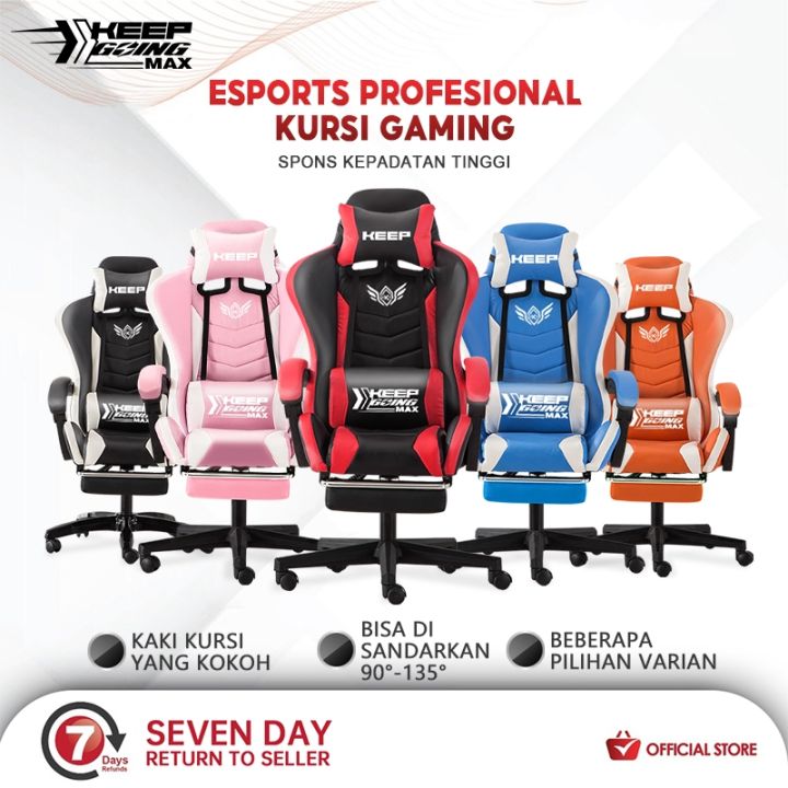 Keep Going Max- Kursi Gaming/ Gaming Chair /Kursi Video Game/ Kursi