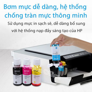 Bộ mực in phun HP GT53 GT52 chính hãng dành cho máy in HP GT 5810/ GT 5820/ Ink Tank 215 315 415 580.