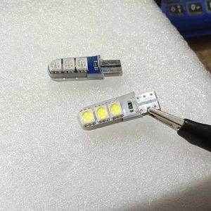 Lampu Sen Jelly 6Mata Diam - Lampu Senja T10 Diam - Lampu Sen Colok Jelly 6 Mata Diam 2Biji