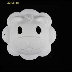 YOUSHI TOP Sơn nạ vẽ tay tự làm Thủ công Trắng nạ trắng Thủ công Sáng Tạo nạ hóa trang Halloween