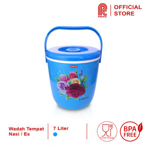 PACIFIC Tempat Nasi Termos Es 7 Liter Plastik Rice Ice Bucket Wadah Penyimpanan Serbaguna Food Grade PAC-RICE Varian Warna