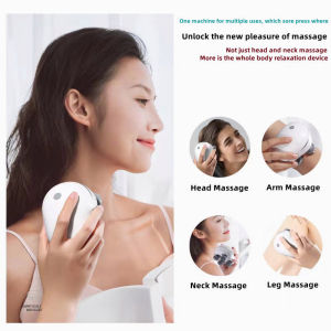 Rechargeable Head Neck Body Massager Scalp Massager mesin urut kepala mesin urut kucing cat massage