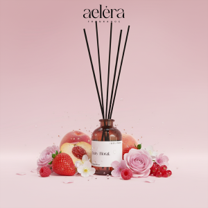 Reed Diffuser Aelinor Fruity Floral Pengharum Ruangan Aromaterapi Pewangi Kamar Tidur Ukuran 50ml