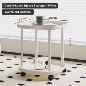 <𝙇𝙖𝙯𝙎𝙜𝙈𝙖𝙡𝙡> Nordic Side Table Bedside Table Center Table Movable Coffee Table
