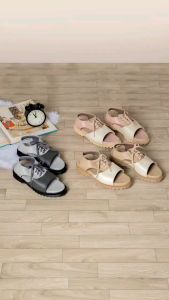 Shelly Sandals Jilbrave | Sepatu Sandal Slip On Casual Synthetic Leather Premium