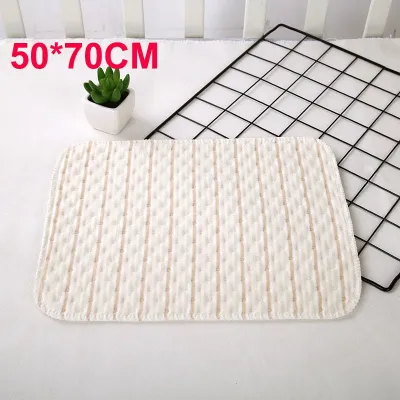 Tấm Lót Thay Bỉm Miếng Lót Chống Thấm Mềm Mại Cho Bé Cotton Hữu Cơ Tự Nhiên Thoáng Khí Kháng Khuẩn Thoải Mái
