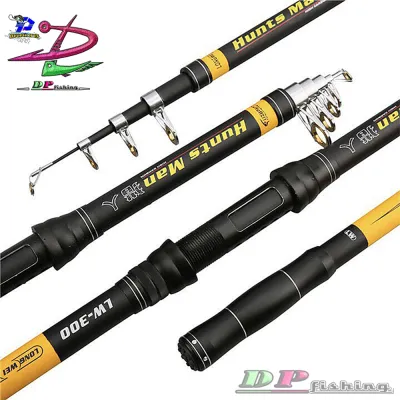 Cần Câu lure Máy rút (thế mới 2021) Huntman Cần Câu Cá Cần Câu Lancer Cao Cấp.