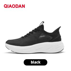 Qiaodan Miaochuan รองเท้าวิ่งสตรีกีฬาตาข่ายระบายอากาศน้ำหนักเบา XM36240230