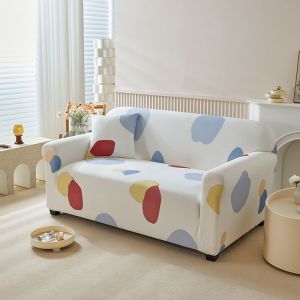 Home Printed Elastic Cooling Sofa Cover Single Seat Couch Cover 2 Seat Couch Cover Universal Couch Protective Slip Cover