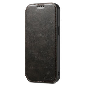 High quality Leather flip case with magnetic For Magsafe Flip Case For iPhone 17 pro max 16 pro max 12 13 14 15 Pro Max 14 15 16 Plus 17 Air Luxury 360 Full Magnetic wallet Cover