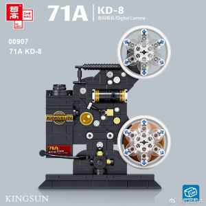 ZHE GAO 00907 Building Blocks Camera 71A KD-8 Kingsun Digital Camera Block Education Building Bricks