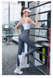 FEELCOOLSPORT Shrink abdomen High Waisted Yoga Pants Workout Sports leggings for Women