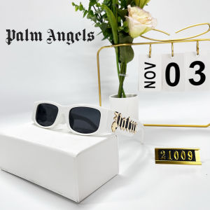 Small frame sunglasses Tata European American style mens glasses fashion womens glasses INS hip hop letter glasses outdoor street shooting UV protection