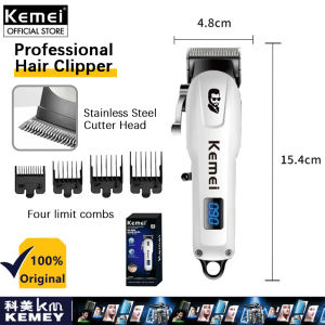Kemei KM-232 Mini Hair Clipper Portable Professional Electric Cordless Hair Trimmer For Men Haircut Razor Rechargeable