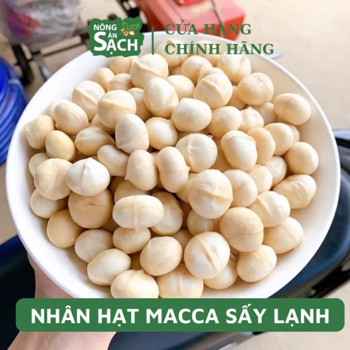 NHÂN MACCA LÂM ĐỒNG NÔNG SẢN SẠCH