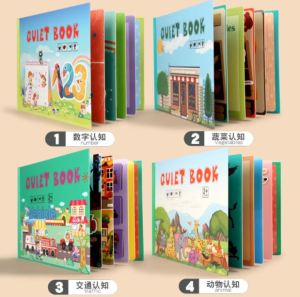 Baby/Toddler Busy Book/Quiet Book for Development and Learning enhance cognitive learning Idle for Gift and Present