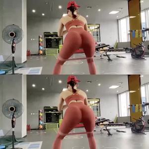 Quần Yoga thể thao nữ eo cao Quần thể thao hông nâng stovepipe lenggings nhanh khô